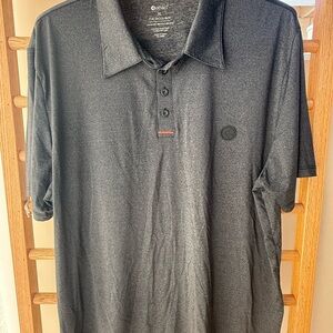 Ethika Men's Dark Gray Polo Shirt